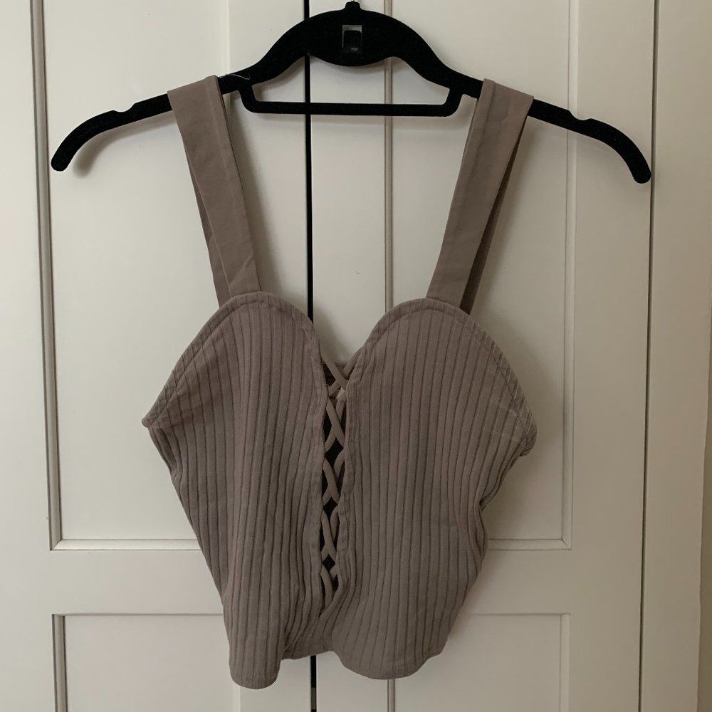 Beige Tank Top